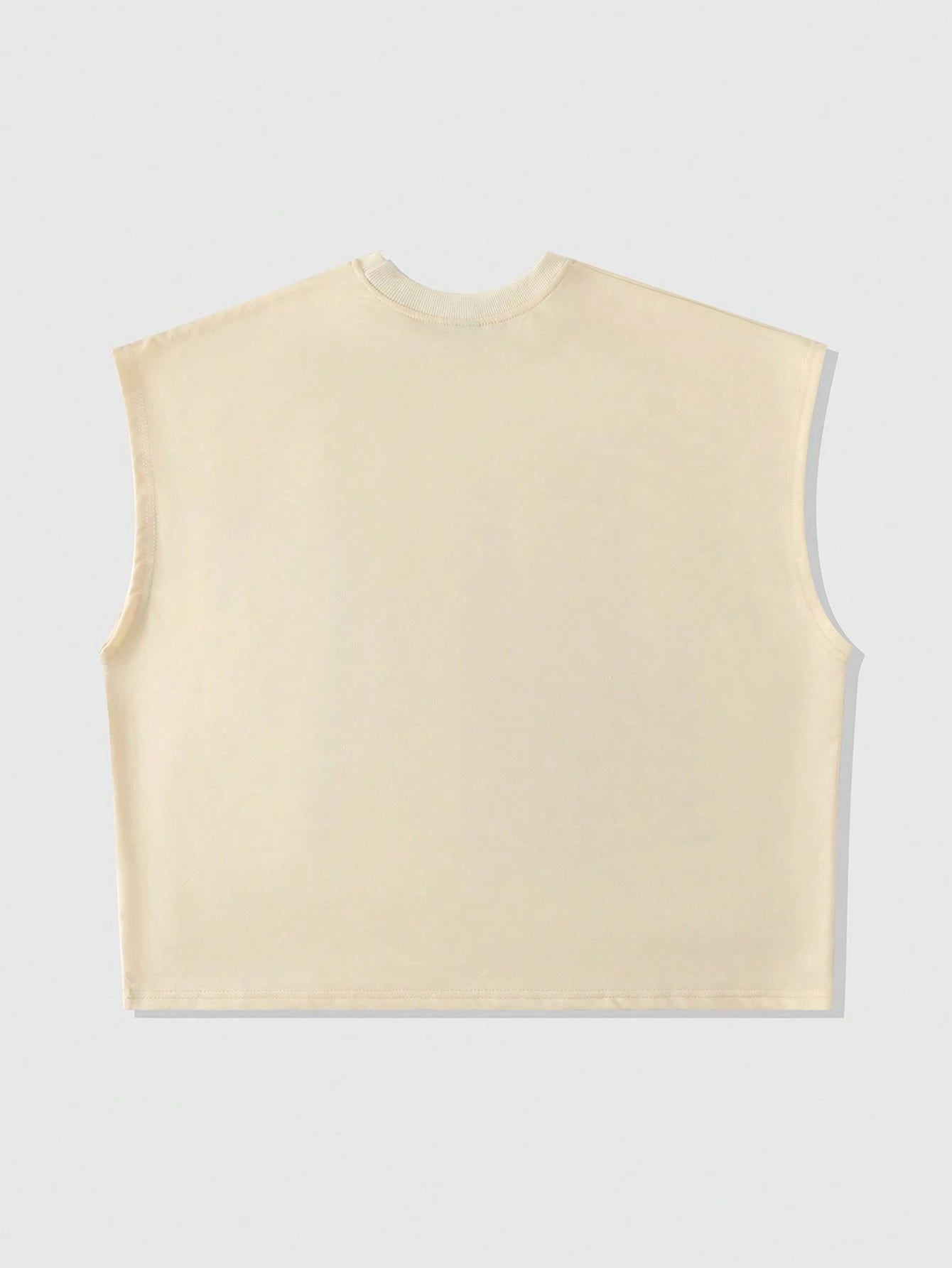 ROMWE MEN Street Life Men's Printed Rivet Loose Tank Top