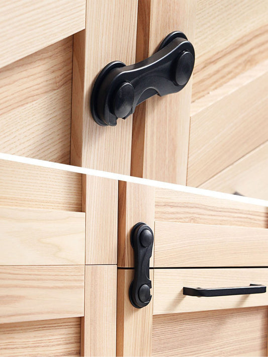Safety Lock Daily Protection Accessories Baby Lock Suitable For Cabinets, Drawers, Refrigerators And More. Easy Installation, No Drilling Required