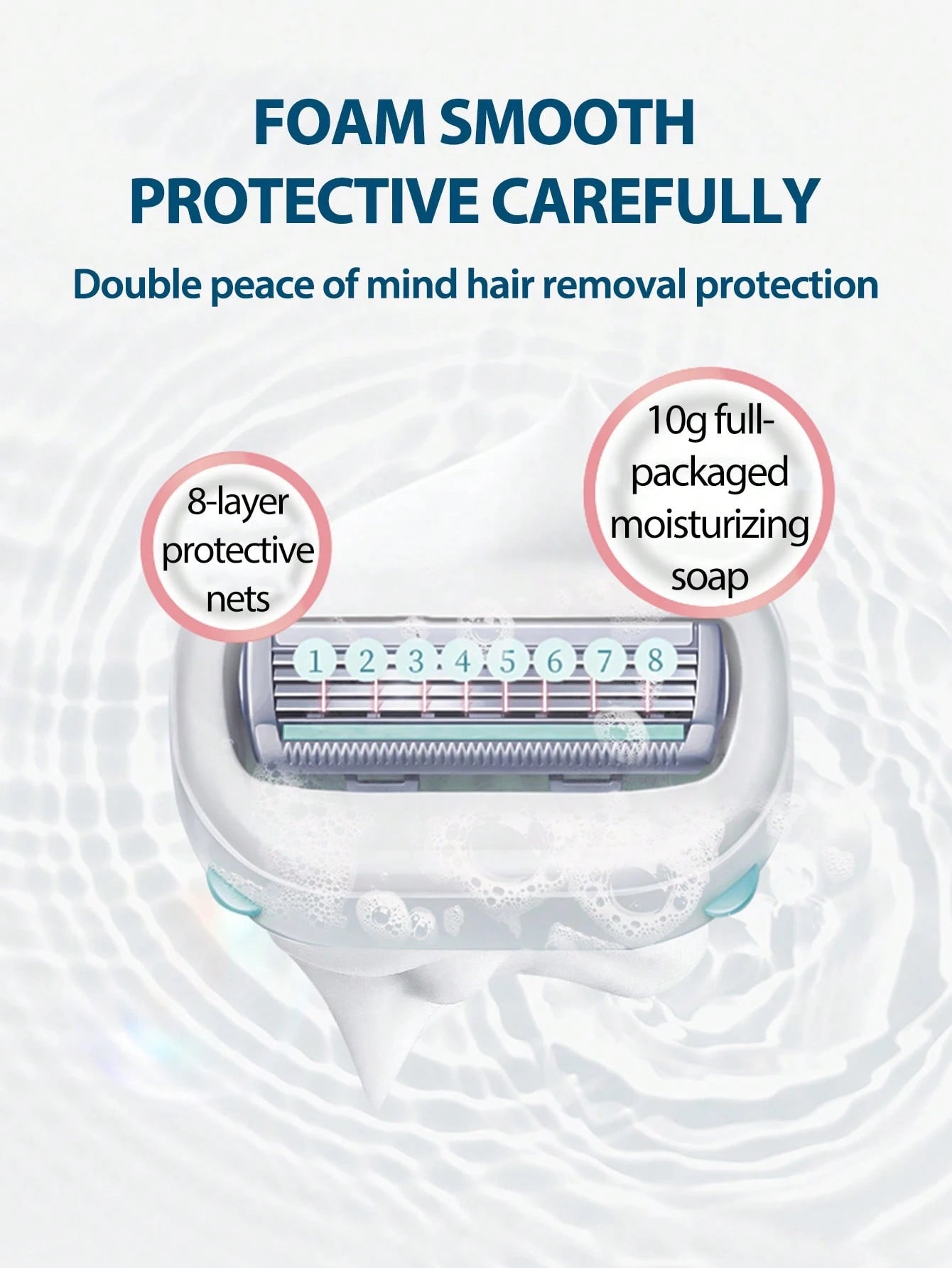 Schick Intuition Women's Pure Nourishing Razor| 2 Pack Intuition Razor Blade Refills, Containing Organic Cocoa Butter, Suitable For Salon, Beauty, Travel, Includes Hair Care Products And Accessories