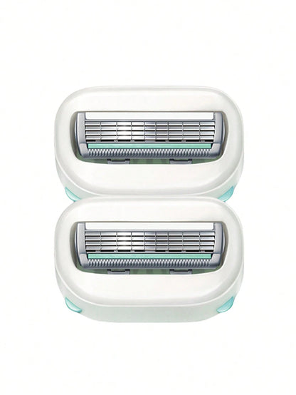 Schick Intuition Women's Pure Nourishing Razor| 2 Pack Intuition Razor Blade Refills, Containing Organic Cocoa Butter, Suitable For Salon, Beauty, Travel, Includes Hair Care Products And Accessories