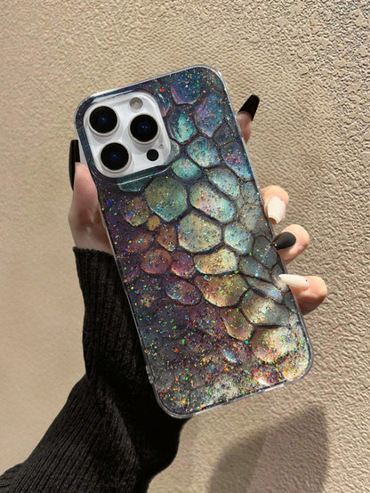 Sequins,Rhinestone High-End IMD Glitter Gradient Glossy Protective Phone Case Compatible With Iphone 16 Pro Max, 16, 16 Pro/ High-End Glitter Gradient Protective Case Compatible With Iphone 15 Pro Ma