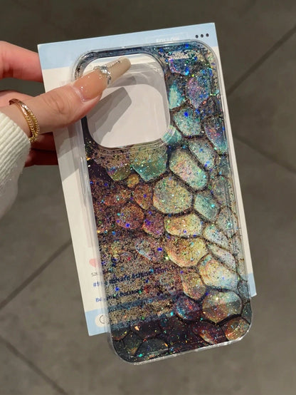 Sequins,Rhinestone High-End IMD Glitter Gradient Glossy Protective Phone Case Compatible With Iphone 16 Pro Max, 16, 16 Pro/ High-End Glitter Gradient Protective Case Compatible With Iphone 15 Pro Ma