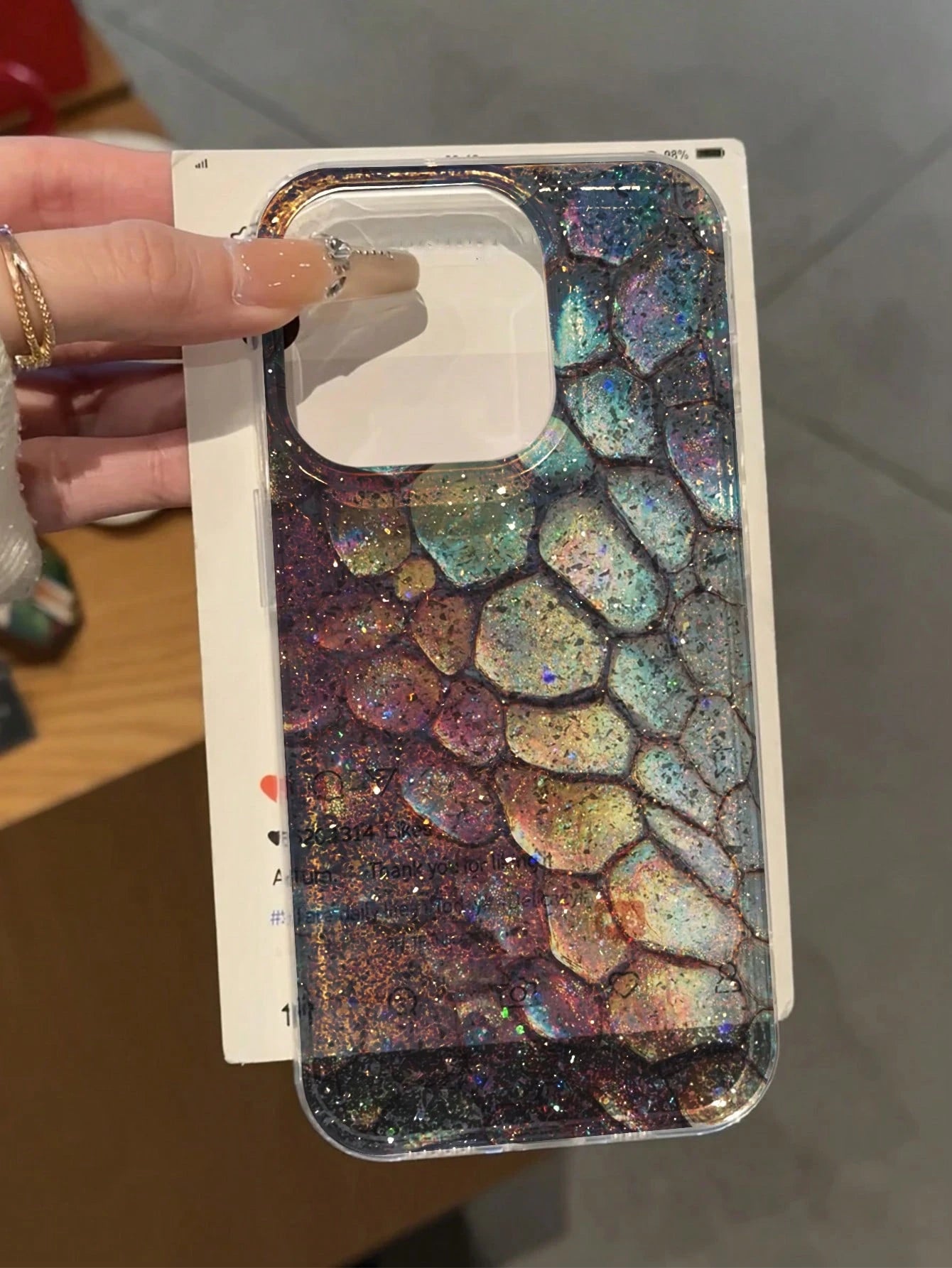 Sequins,Rhinestone High-End IMD Glitter Gradient Glossy Protective Phone Case Compatible With Iphone 16 Pro Max, 16, 16 Pro/ High-End Glitter Gradient Protective Case Compatible With Iphone 15 Pro Ma