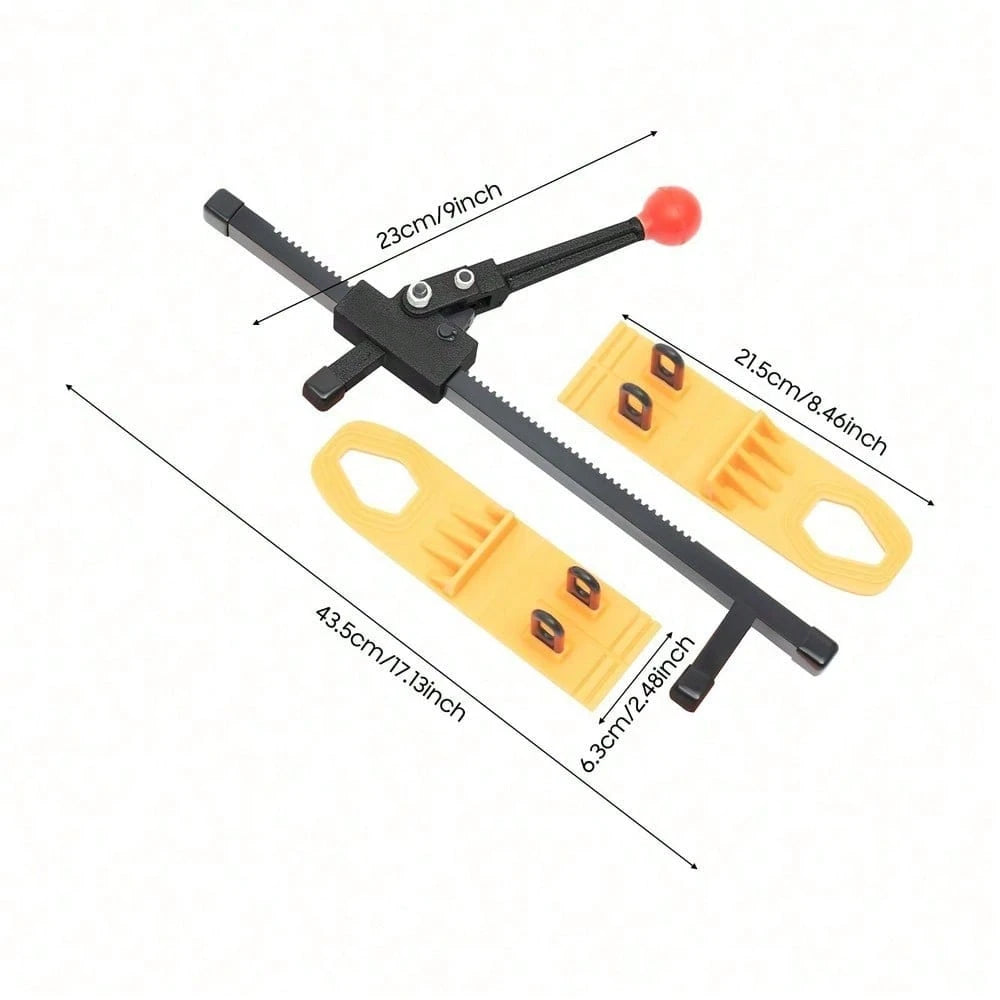 Sheet Metal Puller Car Dent Removal Tool 1 Set Durable Nylon Iron Electrophoresis Kit Black Ergonomic Textured Plate Body Repair Paint Friendly Easy DIY For Garage House Spring Summer
