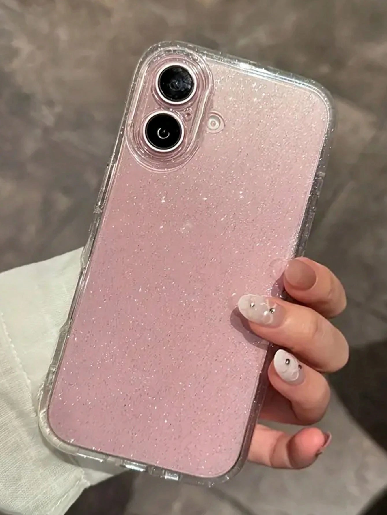 Shiny Star Transparent Phone Case, Suitable For IPhone 16/15/14/13/12/11 Pro Max Plus/8/7, Soft Silicone Protective Cover, Ideal Gift. Suitable For Chinese New Year And Christmas.