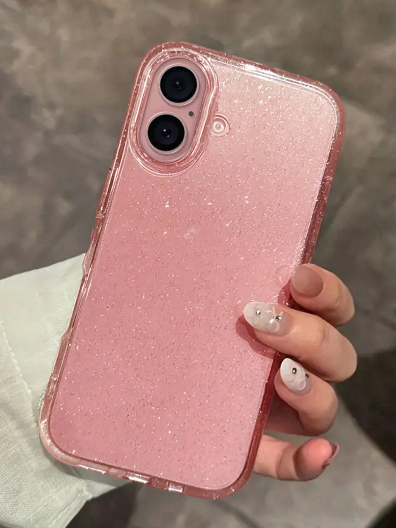 Shiny Star Transparent Phone Case, Suitable For IPhone 16/15/14/13/12/11 Pro Max Plus/8/7, Soft Silicone Protective Cover, Ideal Gift. Suitable For Chinese New Year And Christmas.