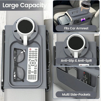 Silicone Couch Cup Holder With 4 Pocket, Multifunctional Drink Organizer, Dirt-Resistant And Anti-Slip Sofa Armrest Tray, Dual Sided Caddy, Foldable Sofa Storage Tablets, Mobile Phones, Remote Control