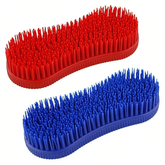 Silicone Horse Grooming Brush, Horse Brush, Equestrian Massage Tool, Suitable For Horse Care Supplies