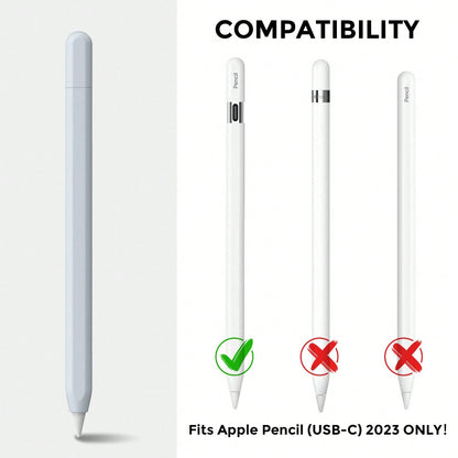 Silicone Protective Case Compatible With Apple Pencil Pro And 2nd Generation Apple Pencil, Includes 3 Replacement Pencil Tips