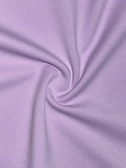 Slaydiva Sleeveless Round Neck Basic Stretchy Knit Purple Bodycon Mini Dress For Women,Summer Dresses For Women,Lavender Dress