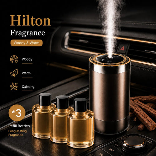 Smart Car Air Freshener Diffuser, Premium Long Lasting Fragrance, Effective Odor Eliminator For Car Interior, High Quality Aromatherapy Scent Device, Essential Vehicle Accessories