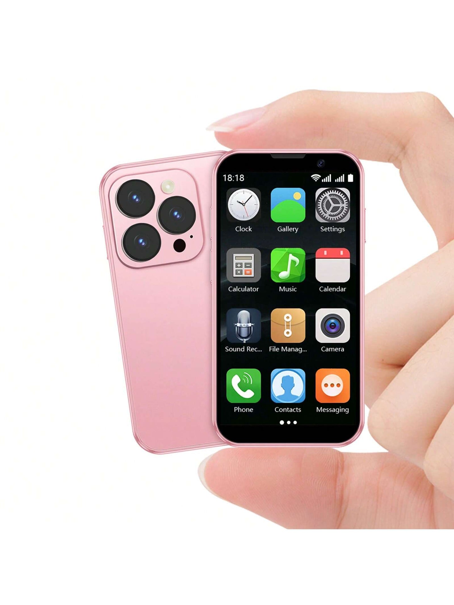 SOYES 3G Mini Smartphone, 2GB+16GB, Android Phone, 3.0 HD Screen, WiFi, Pocket Phone, Ideal Gift For Student, Easy To Use, Mini Phone, Enjoy Music, TV And Games To The Fullest!Halloween Gift.Halloween