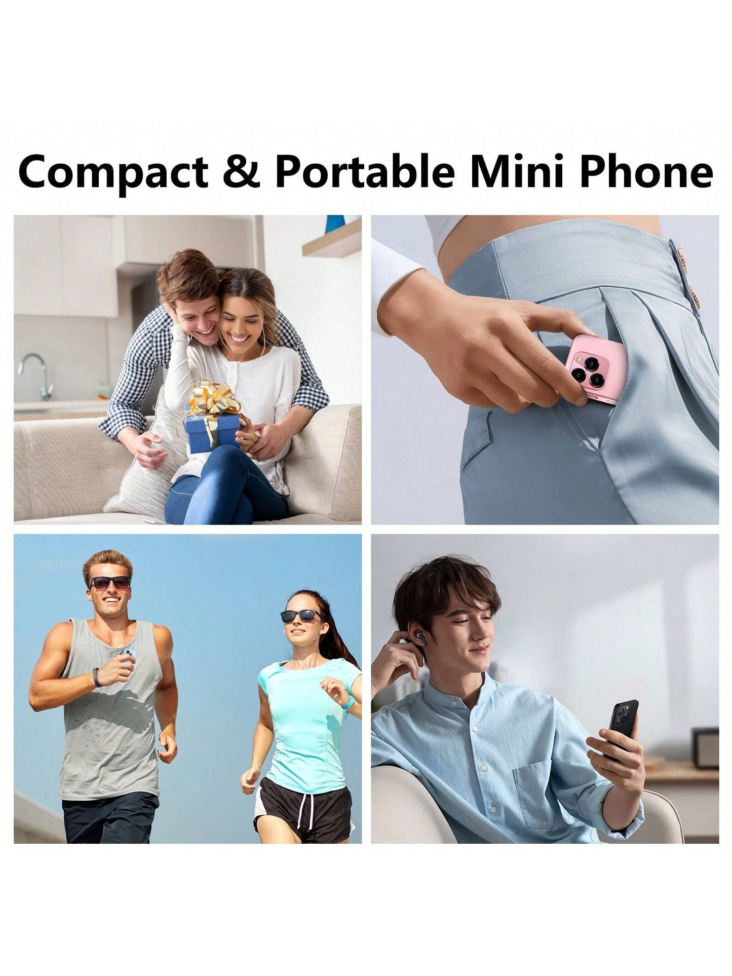 SOYES 3G Mini Smartphone, 2GB+16GB, Android Phone, 3.0 HD Screen, WiFi, Pocket Phone, Ideal Gift For Student, Easy To Use, Mini Phone, Enjoy Music, TV And Games To The Fullest!Halloween Gift.Halloween