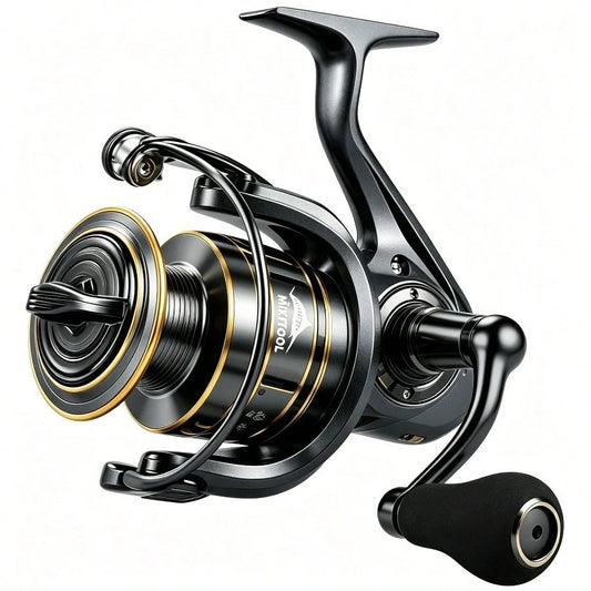 Spinning Wheel Reel, 9+1 Bait Holes, Extremely Smooth Fishing Reel, Carbon Fiber Ultra-Light Spinning Reel, Stainless Steel Spindle, Fishing Reel For Saltwater And Freshwater