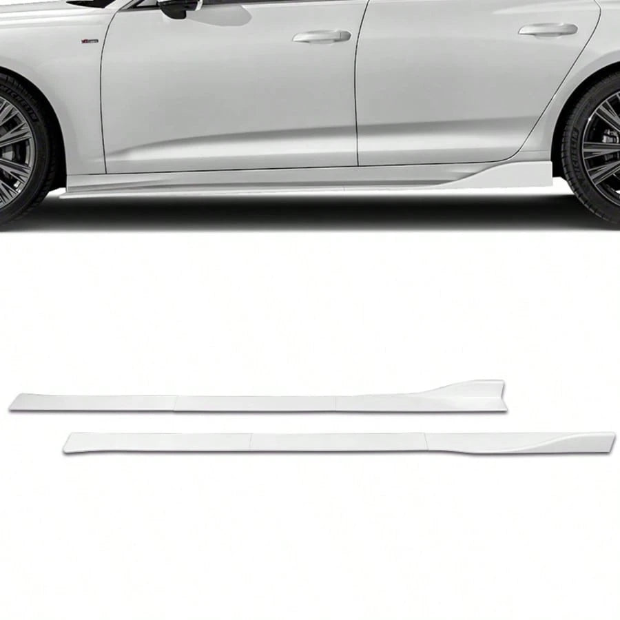 Stay Tuned Performance Universal 86" X 4" Side Skirt Extension Rocker Splitters Diffuser Lip 6pcs