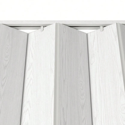 Studio Series 32" W PVC Foldable Accordion Doors, White
