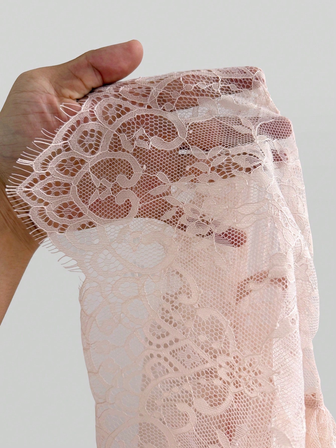 Sunspun Casual Elegant Minimalist French Style White Plus Size Top With Genuine Embroidery And Sheer Mesh Embroidered Shawl Collar, Suitable For Vacation, Wedding, Party And Casual Wear For Women