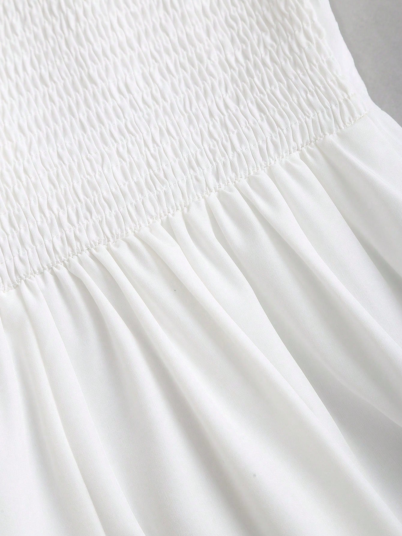 Sweetra New Spring/Summer Women's Dress With Design Elements, Retro Chic Vibe, Fitted Silhouette, Elegant Academic Style, Versatile & Comfortable, White Color
