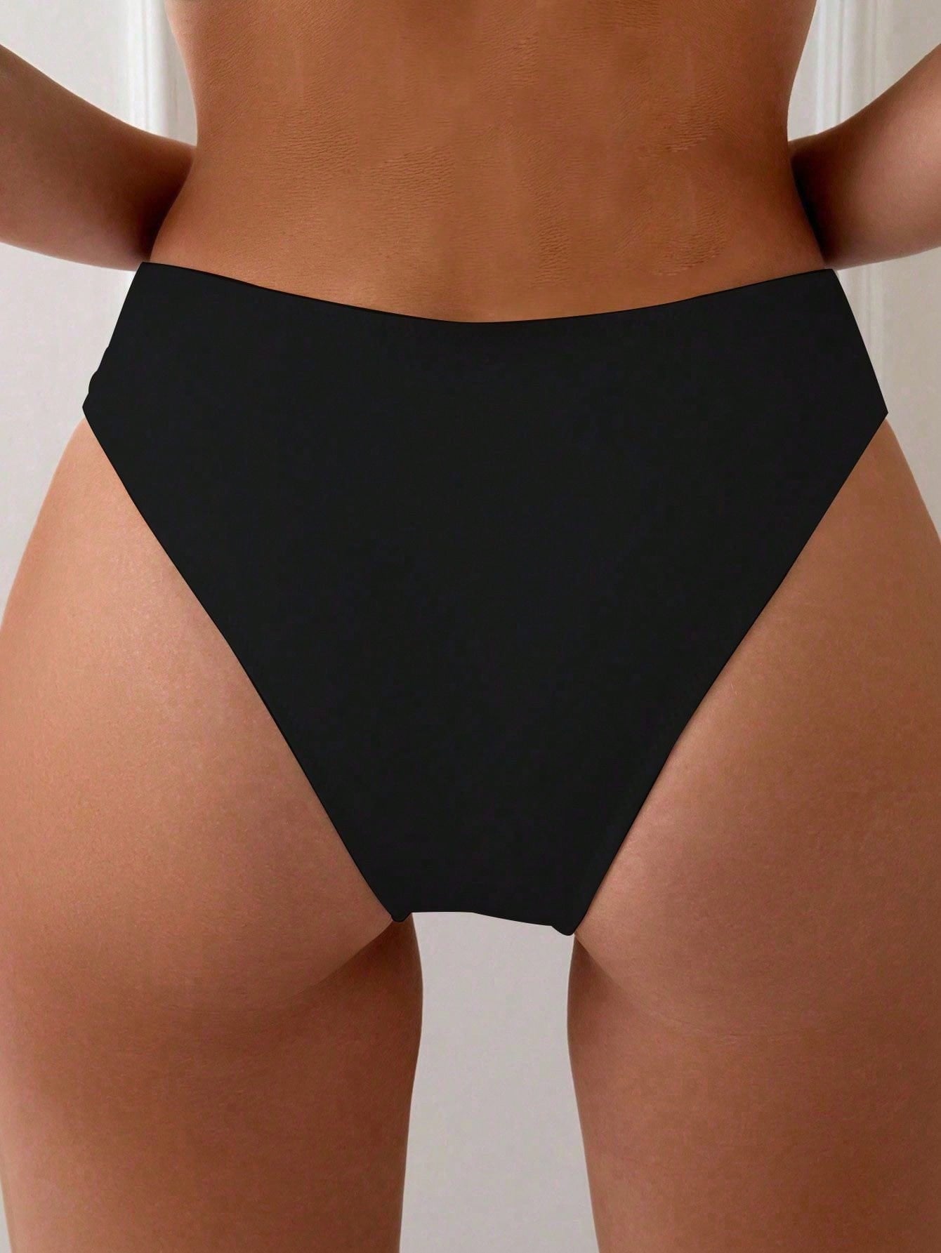 Swim Lushoire Women's Leopard Print Hollow-Out Swimwear Bottom