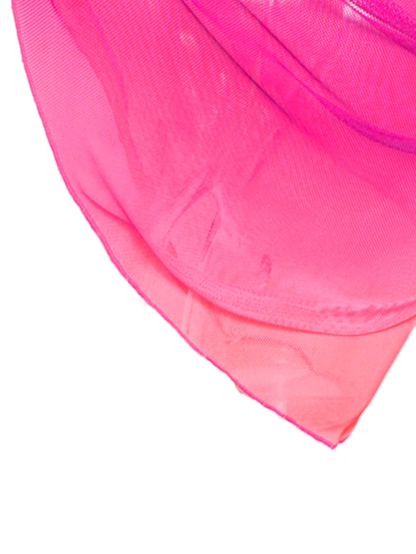 Swim Mod Summer Beach Ombre Cover Up Skirt