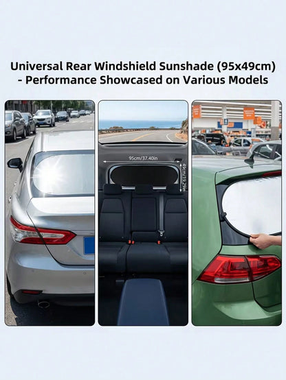 Thickened Car Windshield Sunshade, Heat Insulation And Cooling, Suitable For Most Cars, SUVs, Sedans, Foldable And Portable Design, Universal