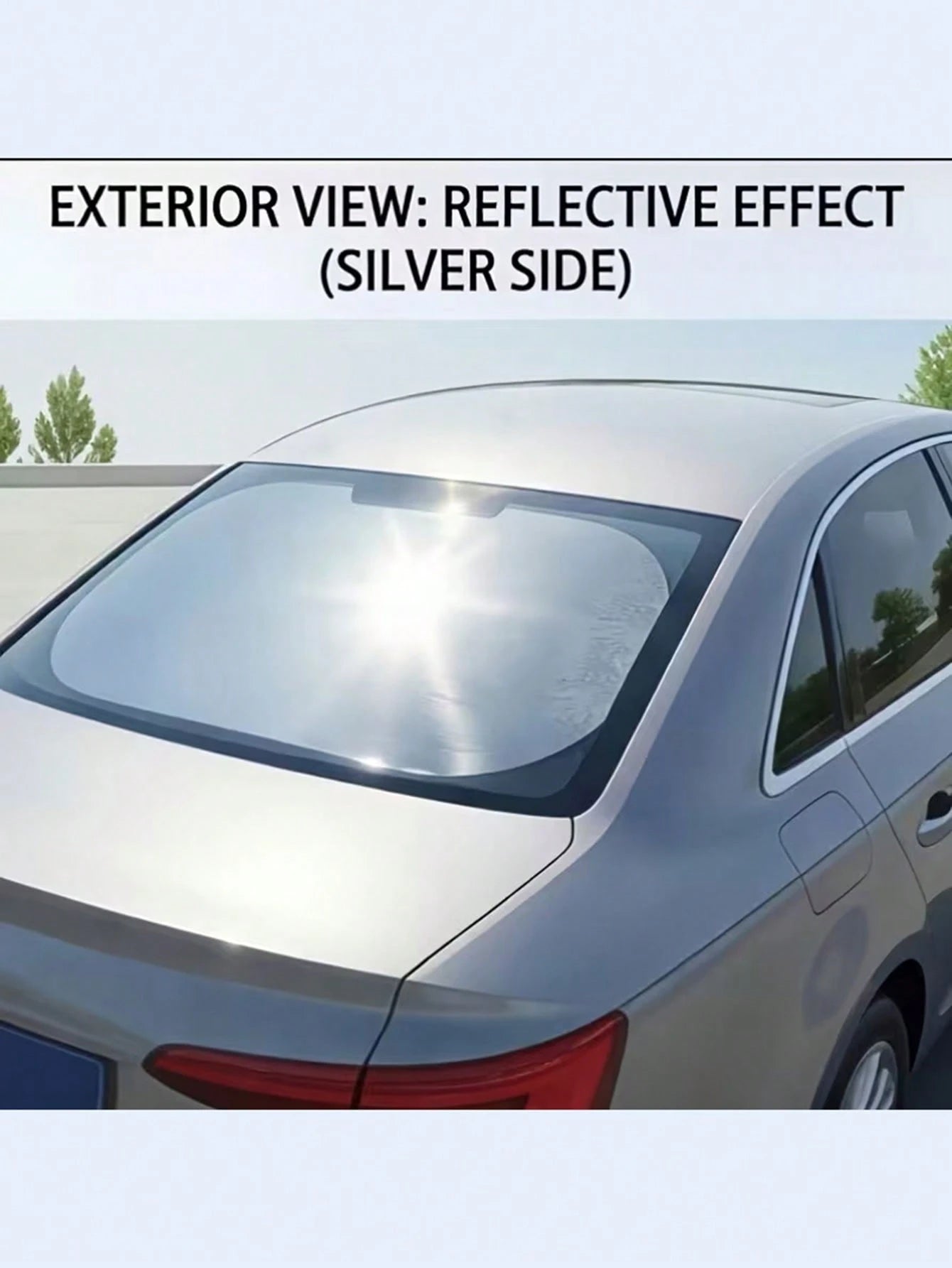 Thickened Car Windshield Sunshade, Heat Insulation And Cooling, Suitable For Most Cars, SUVs, Sedans, Foldable And Portable Design, Universal