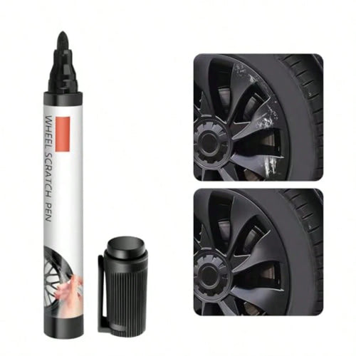 Touch Up Paint For Cars, Professional Rim Paints Pen/Automotive Touchup Paint For Quick Repair Of Scratches, Wheel Scratch Repair Kit Car Accessories For Most Vehicles