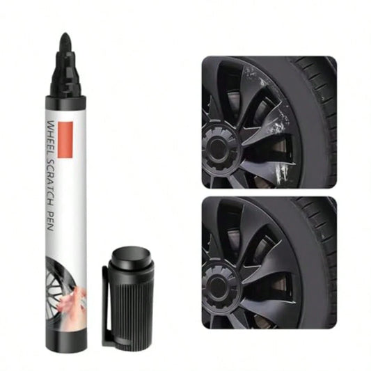Touch Up Paint For Cars, Professional Rim Paints Pen/Automotive Touchup Paint For Quick Repair Of Scratches, Wheel Scratch Repair Kit Car Accessories For Most Vehicles