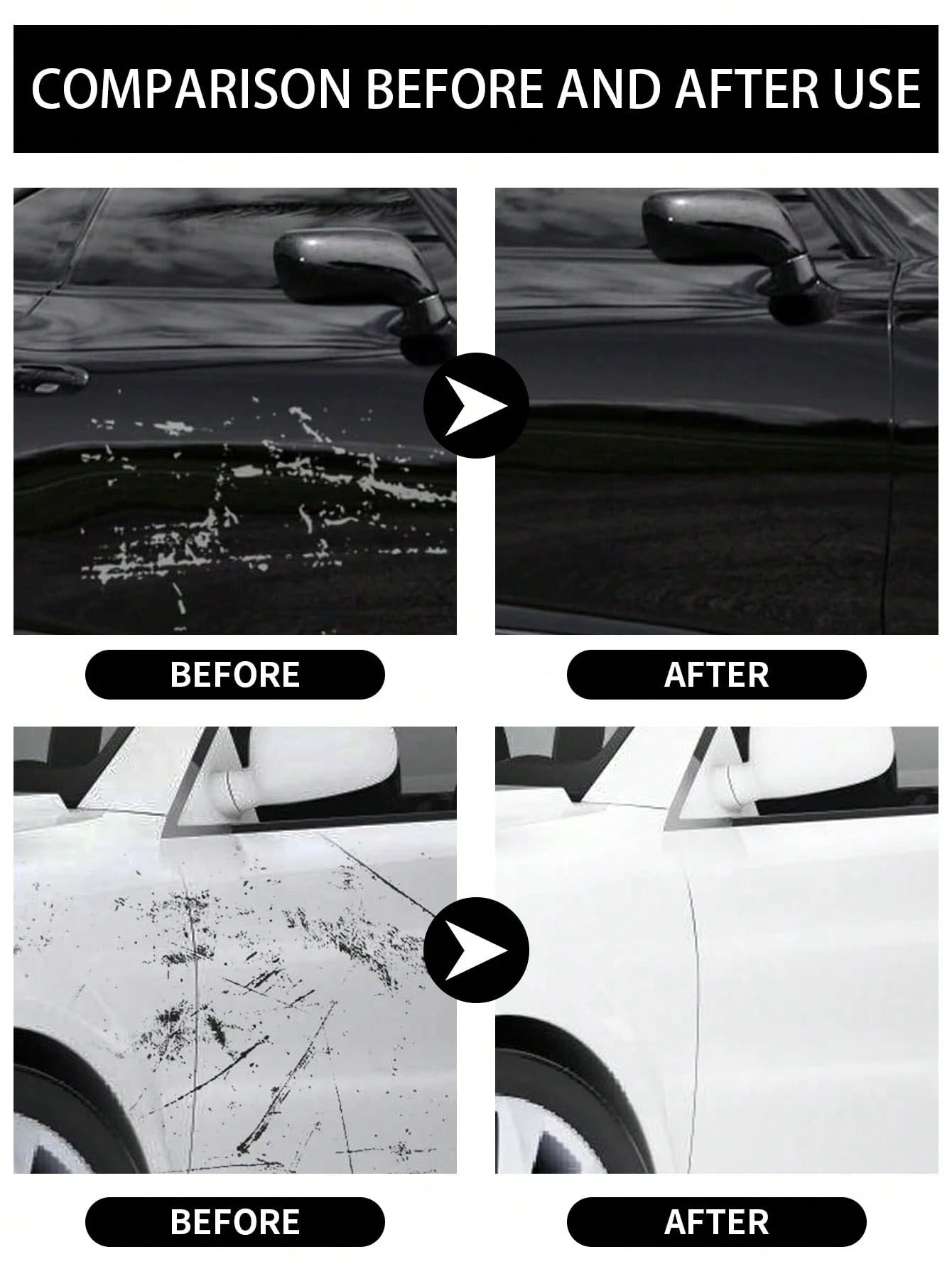 Touch-Up Pen For Cars, Suitable For General Color Cars,Two-In-One Scratch Remover For Minor Scratches, Special-Purpose Repair Paint Pen Universal Color Optional For Cars (1 Pack)