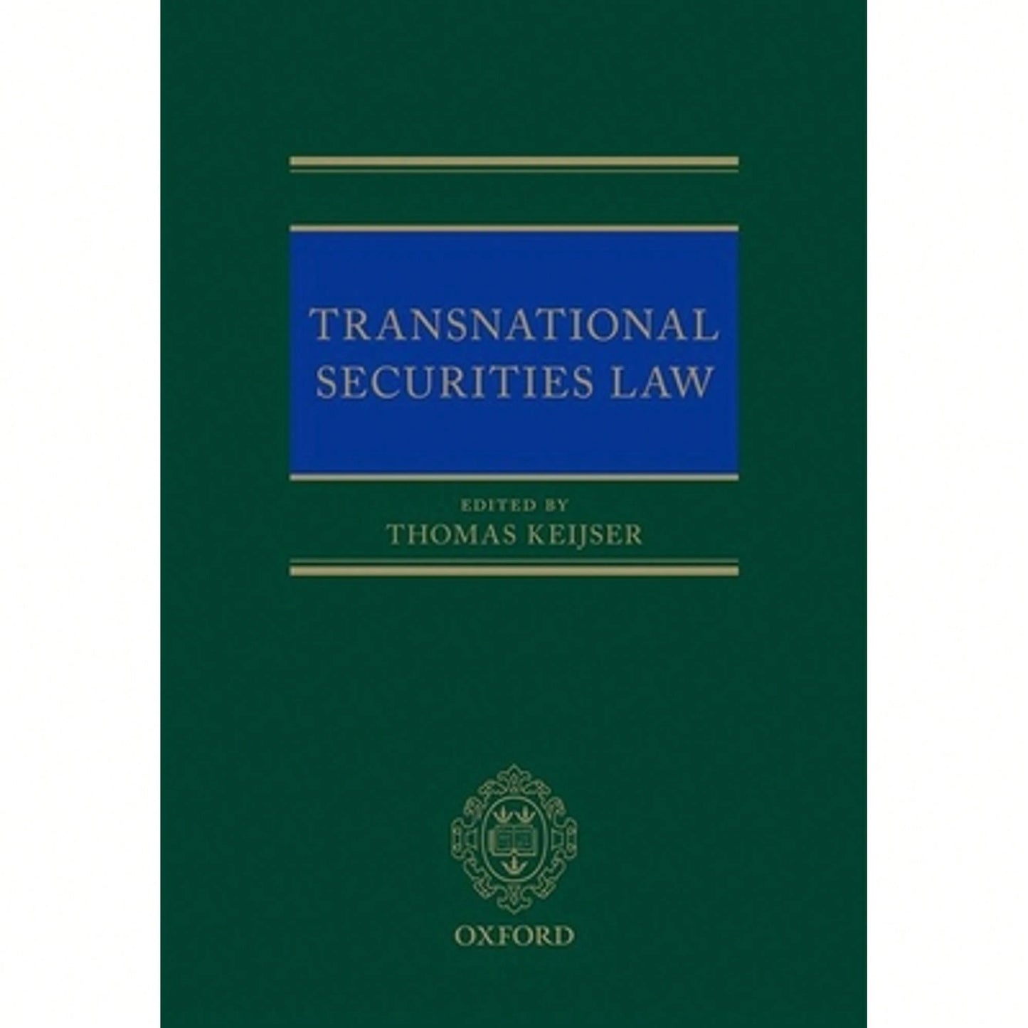Transnational Securities Law (Hardcover) By Thomas Keijser