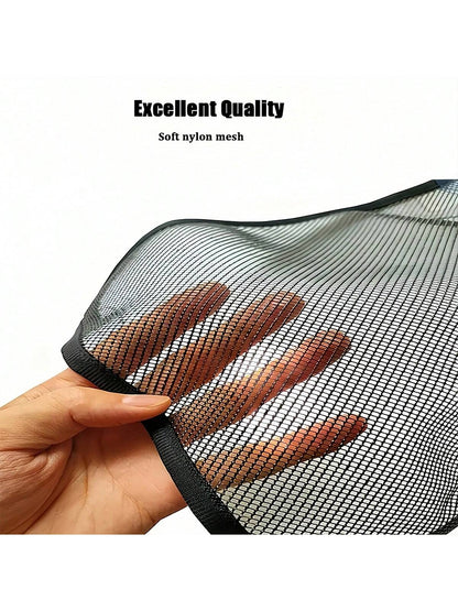 Triangle Pet Hammock, Foldable Net Bearded Dragon Hammock With Suction Cups, Soft Breathable Washable Hanging Bed For Small And Large Lizards, Chameleons, Or Reptiles