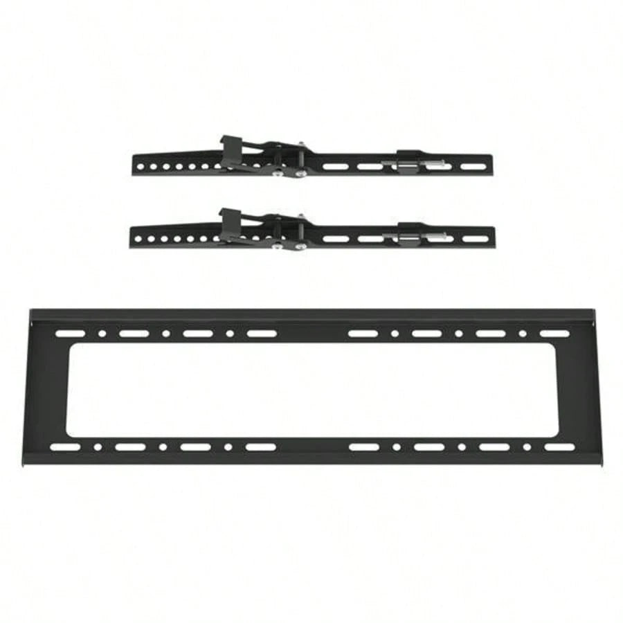 TV Wall Bracket For 32–75", Slim Heavy Duty Tilt TV Wall Mount Adjustable, For Living Room, Bedroom, Office, Gaming Room Or Home Theatre, 50kg Load, Max VESA 600x400mm