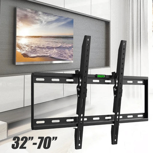 TV Wall Mount Bracket Tilt For 32 37 40 42 43 46 47 50 52 55 60 65 70inch Screen
