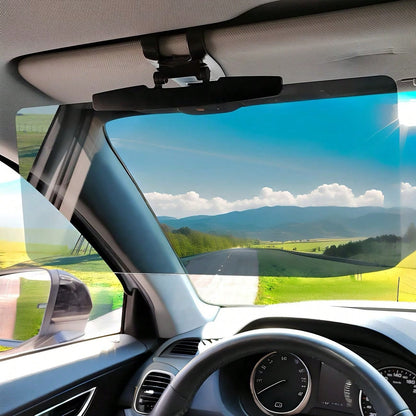 Universal Polarized Anti-Glare Car Sun Visor Extender| Car Window Sun Visor/Car Sun Visor/Windshield Sun Visor| Multi-Functional Protection| Car Sun Visor Extension Design Blocks Glare And UV Rays