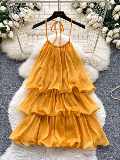 Vacation Outfits Women Club Outfits For Women Summer Outfits For Women Off-The-Shoulder Ruffled Vacation Skirt