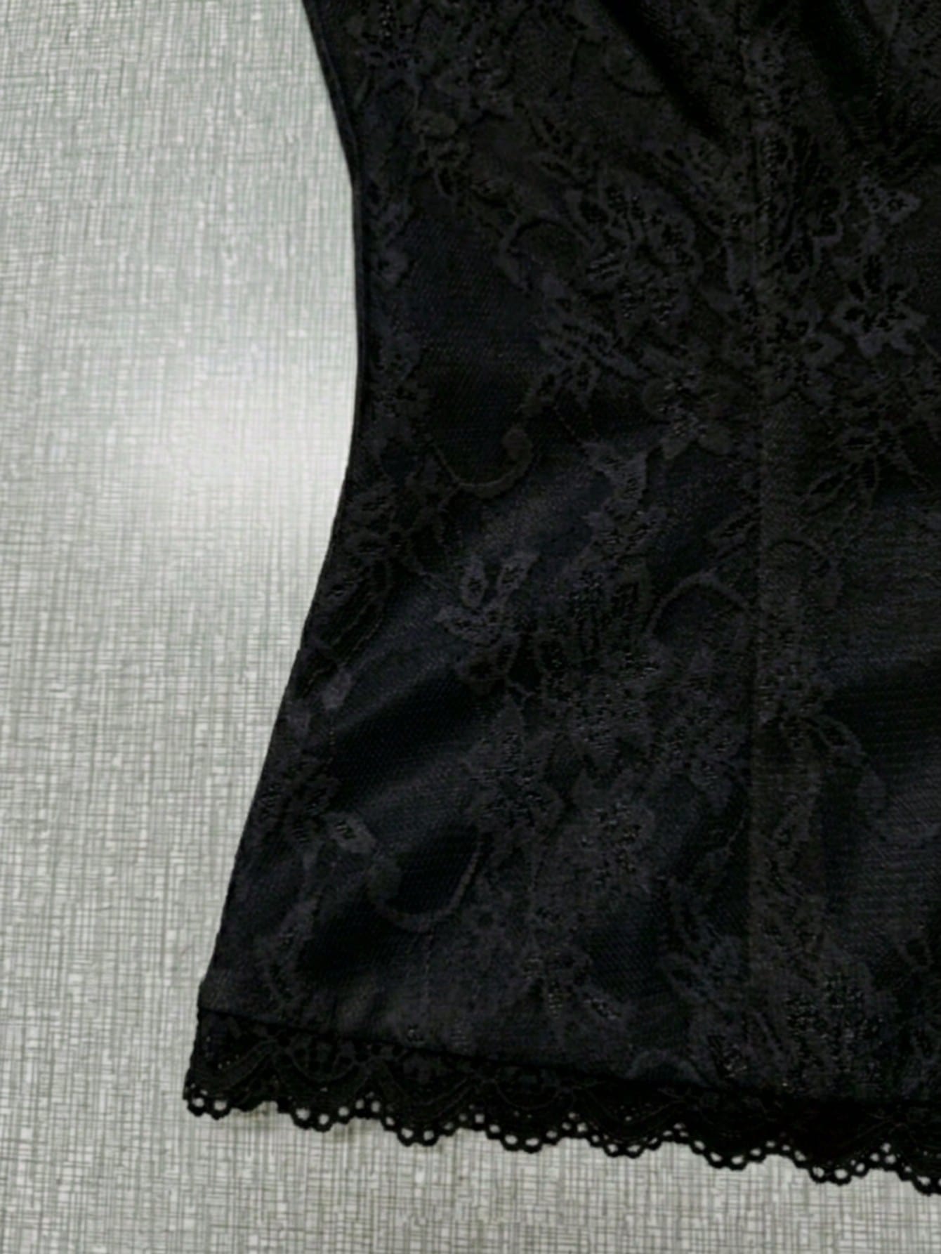 Vintage Western Style Black Lace V-Neck Top, Summer Front Button Sleeveless Top, Elegant Vacation/ Party Tank Top Casual, Aesthetic