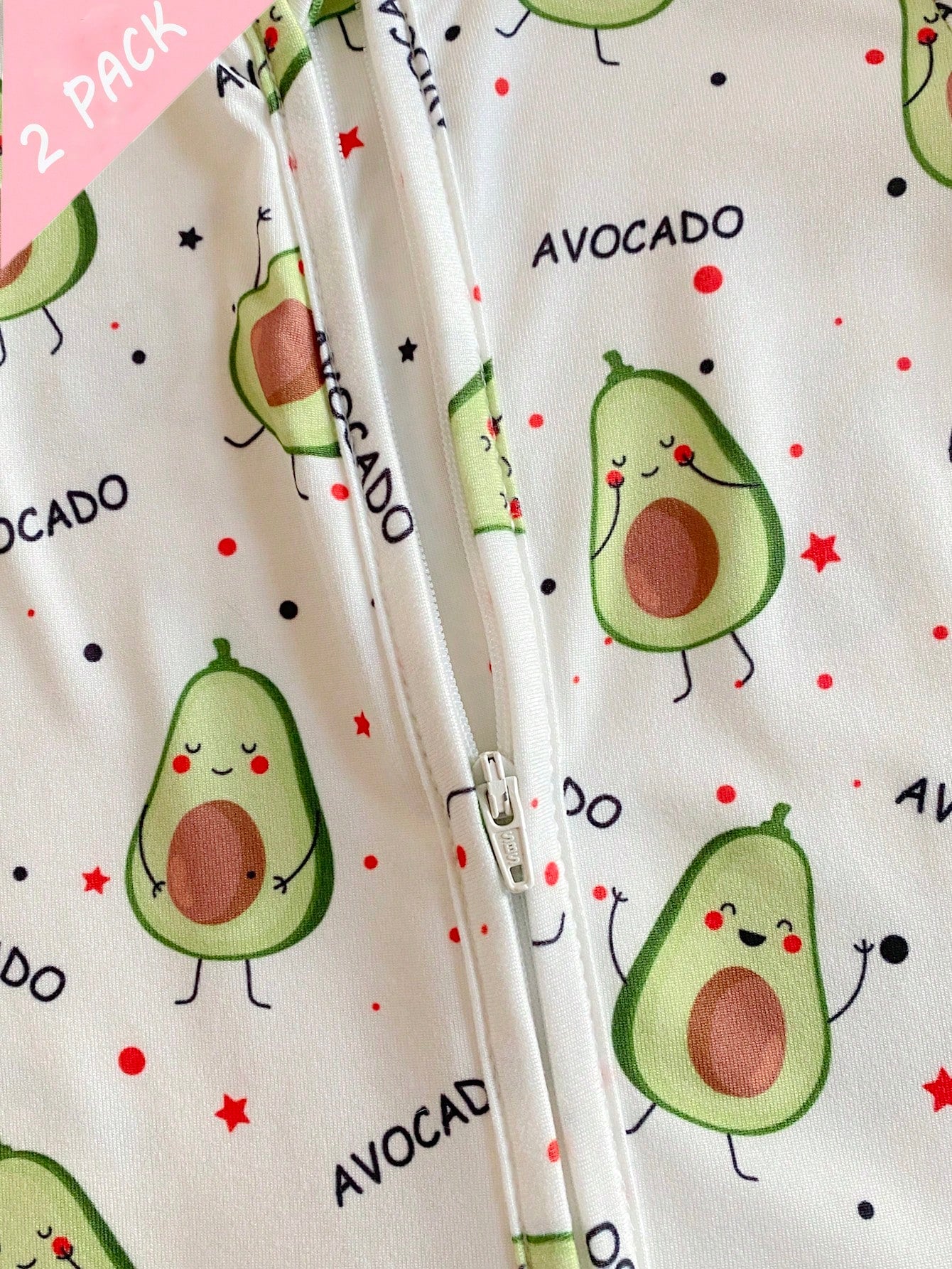 Vintaside Kids 2pcs/Set Long Sleeve Avocado All White Emerald Green Knitted Soft Comfortable Jumpsuit, Best Gift For Newborns Night Photoshoot Autumn Kawaii Cute