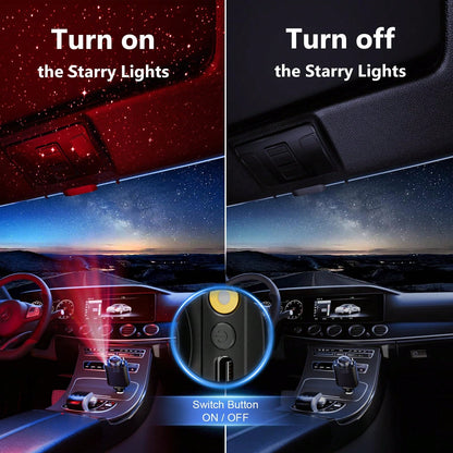 W&O Smart Car AromaRelax Projection Red- Light Suitable For Parties, Cars, Families, E-Sports,Nightlight Feature, Perfect Car Gift,Modern Vehicle Scent Enhancer,Three-In-One Multifunctional Car Charge