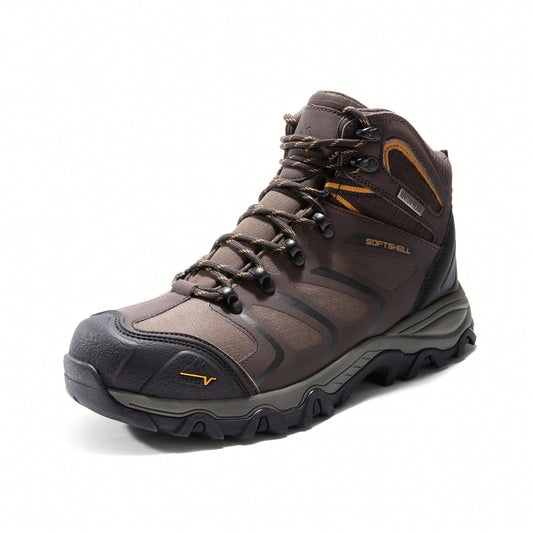 Waterproof Work Boots For Men Steel Toe Safety Construction Boots