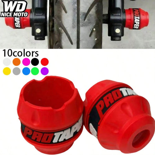 WD NICE MOTO Summer Motorcycle Modification Parts Pair- Front Fork Decorative Cover, Modified Fender Guard, Front Shockproof Dust Cover, Bike Crash Protection Cover