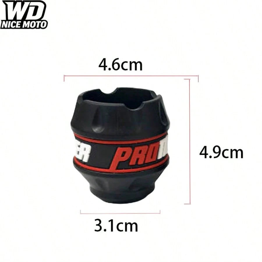 WD NICE MOTO Summer Motorcycle Modification Parts Pair- Front Fork Decorative Cover, Modified Fender Guard, Front Shockproof Dust Cover, Bike Crash Protection Cover