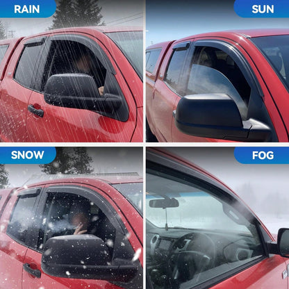 Window Rain Guards For 2018-2024 T-Oyota Camry, Window Visor Guard Vent Wind Shade Deflector Rain Shield Protector Sun Visor For 18-24 Camry 2019 2020 2021 2022 2023, UV Protection Rain Guard, Origina