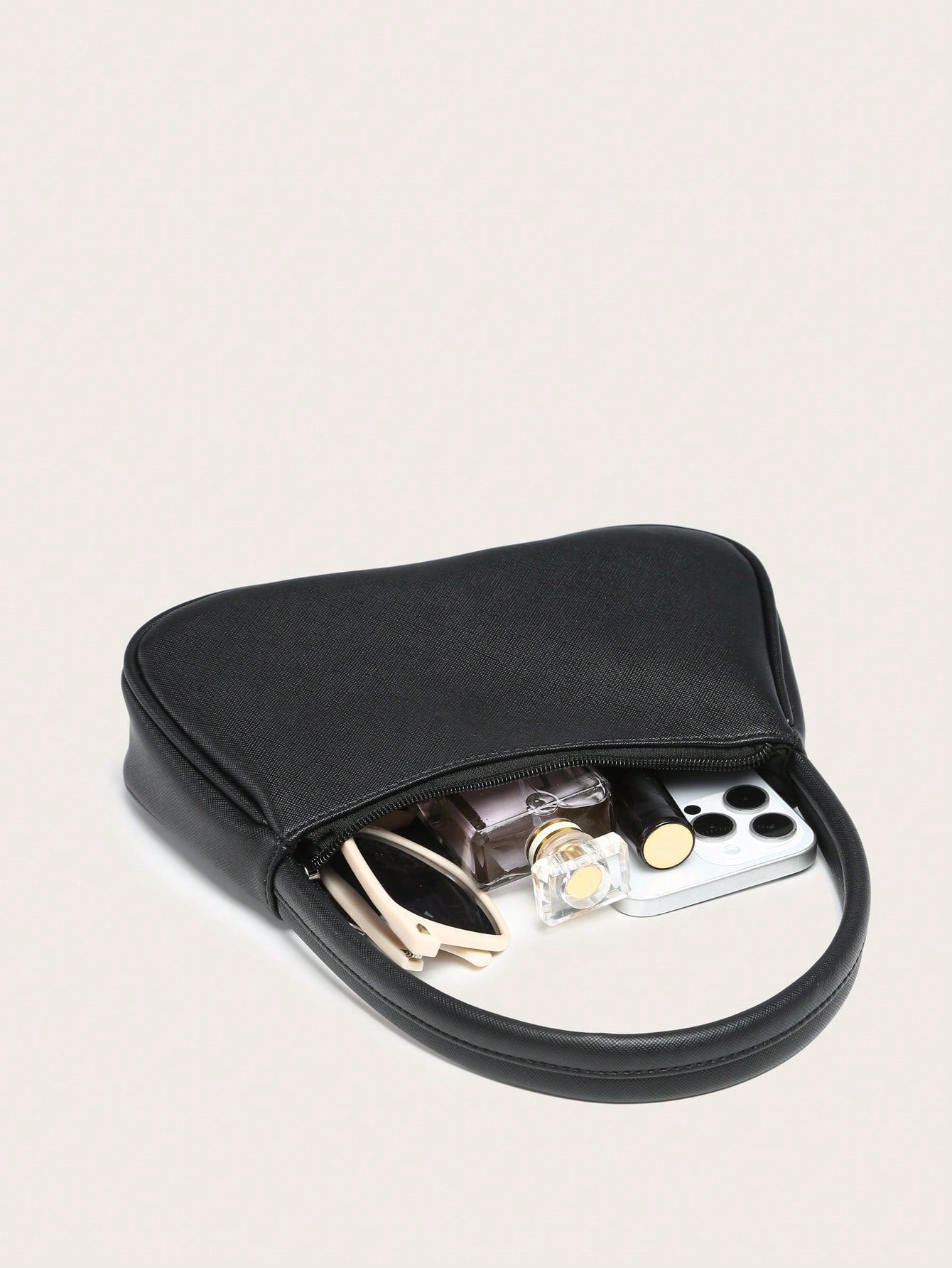 Women's Handbag With A Square Design, Featuring A Textured, Minimalist, And Stylish Design For Shopping And Outings.