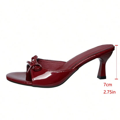 Women's Open Toe Sandals, Versatile Minimalist Style, Summer Party