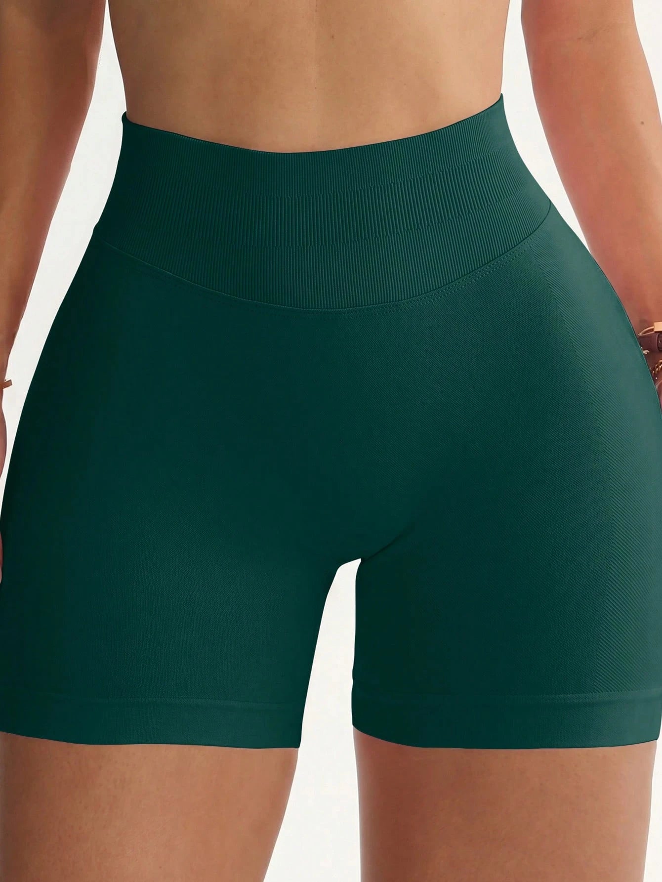 Women's Seamless High Waist ScrunchShorts Butt Lift Workout Shorts Pilates GymRunning Fitness Activewear Mocha MousseSoft Stretch Sports