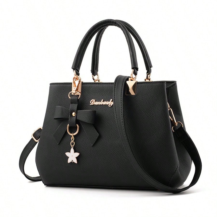 Womens Genuine Leather Handbag, Versatile Tote Crossbody Purse With Adjustable Shoulder Strap, Spacious Pockets For Work, Shopping, Travel & Daily Use