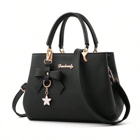 Womens Genuine Leather Handbag, Versatile Tote Crossbody Purse With Adjustable Shoulder Strap, Spacious Pockets For Work, Shopping, Travel & Daily Use