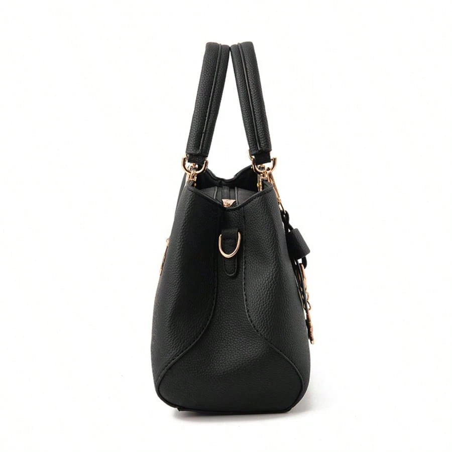 Womens Genuine Leather Handbag, Versatile Tote Crossbody Purse With Adjustable Shoulder Strap, Spacious Pockets For Work, Shopping, Travel & Daily Use