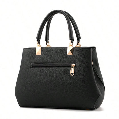 Womens Genuine Leather Handbag, Versatile Tote Crossbody Purse With Adjustable Shoulder Strap, Spacious Pockets For Work, Shopping, Travel & Daily Use
