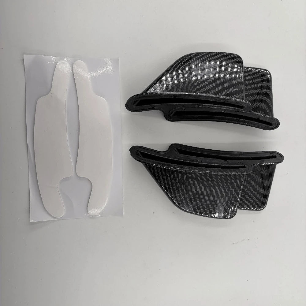 X-T Motorcycle Universal Aerodynamic Rear Cover Wind Wing Kit Fixed Winglet For Kawasaki Suzuki